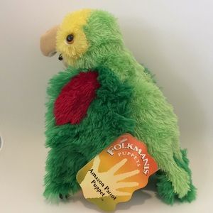 NEW! Amazon Parrot Puppet Folkmanis